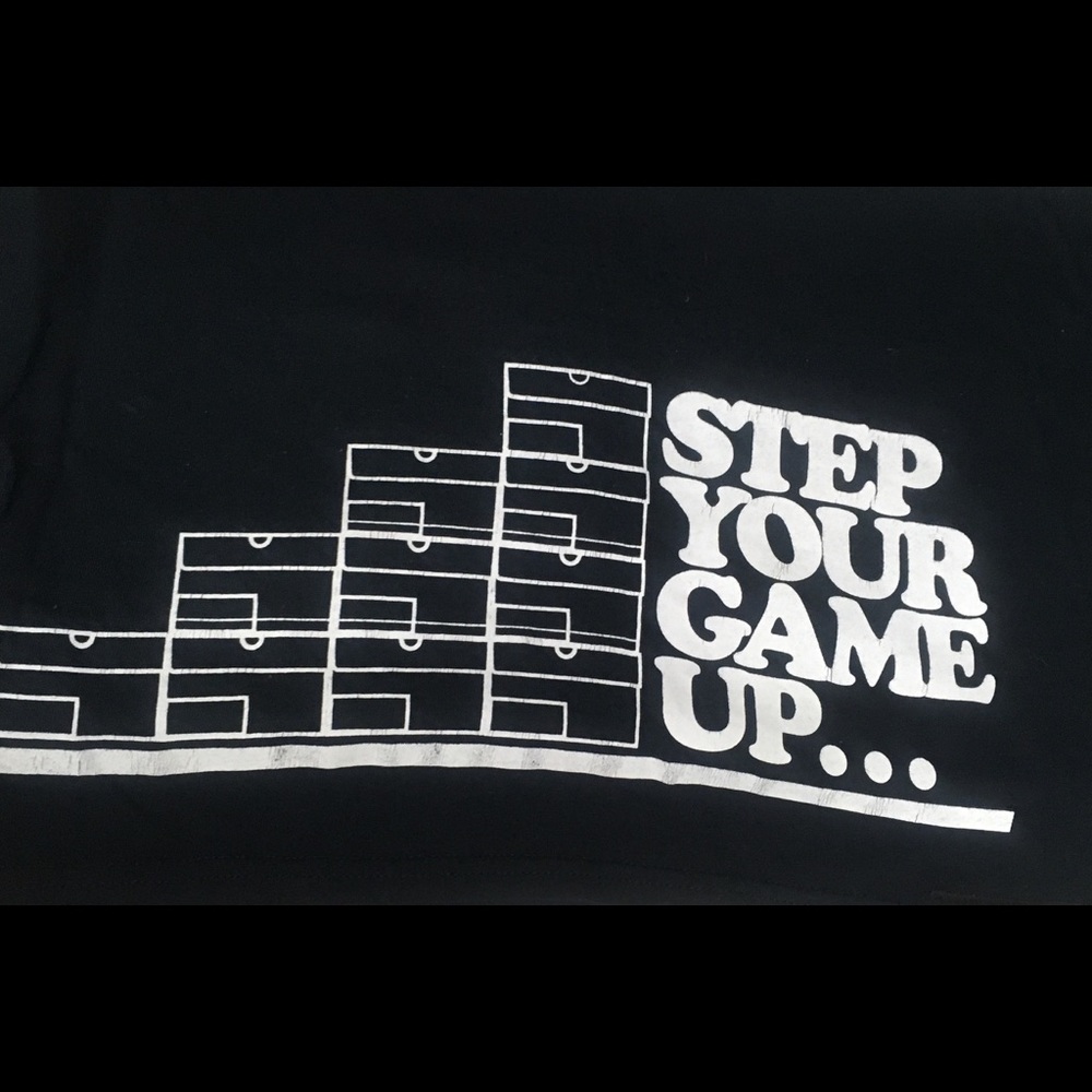 Men’s Print Sneaktip T-Shirt Black Medium